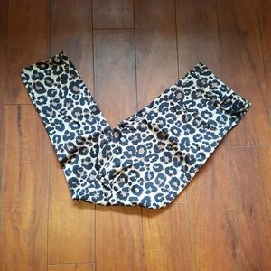 Leopard print pants